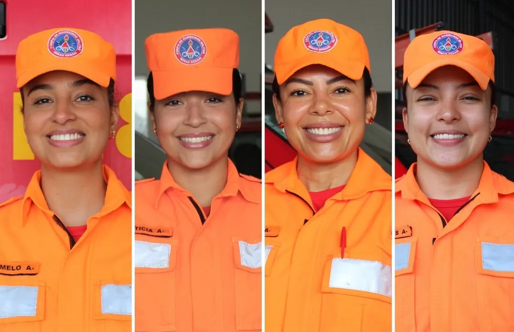 Além da farda: conheça as quatro bombeiras que atuam em João Monlevade
