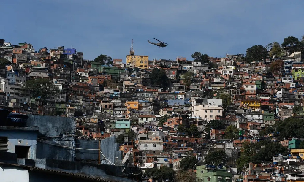 Favela da Rocinha, no Rio de Janeiro